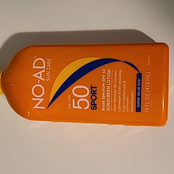 NO AD 50 SPF Sport Sunscreen Protection - Picture 4 of 4